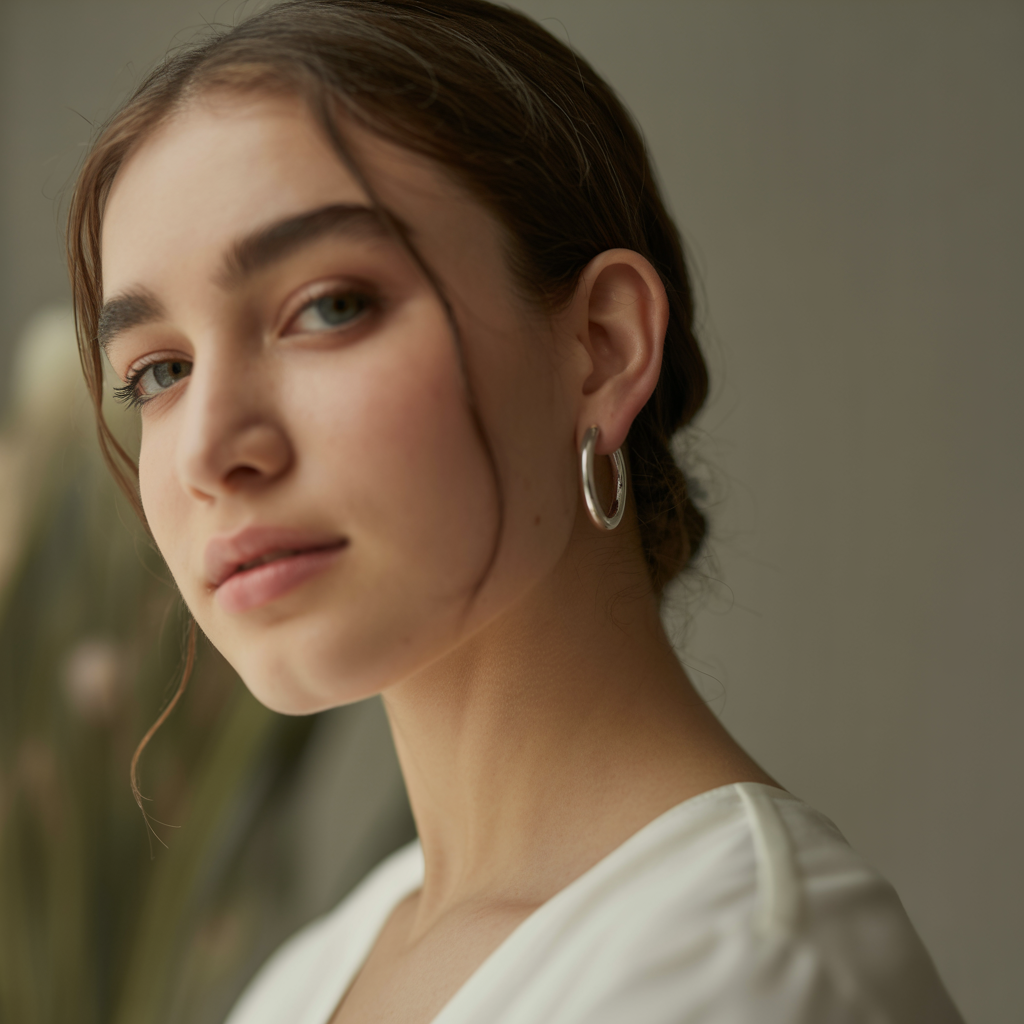 Everyday Elegance, Effortless Style Classic Smooth Hoop Earrings