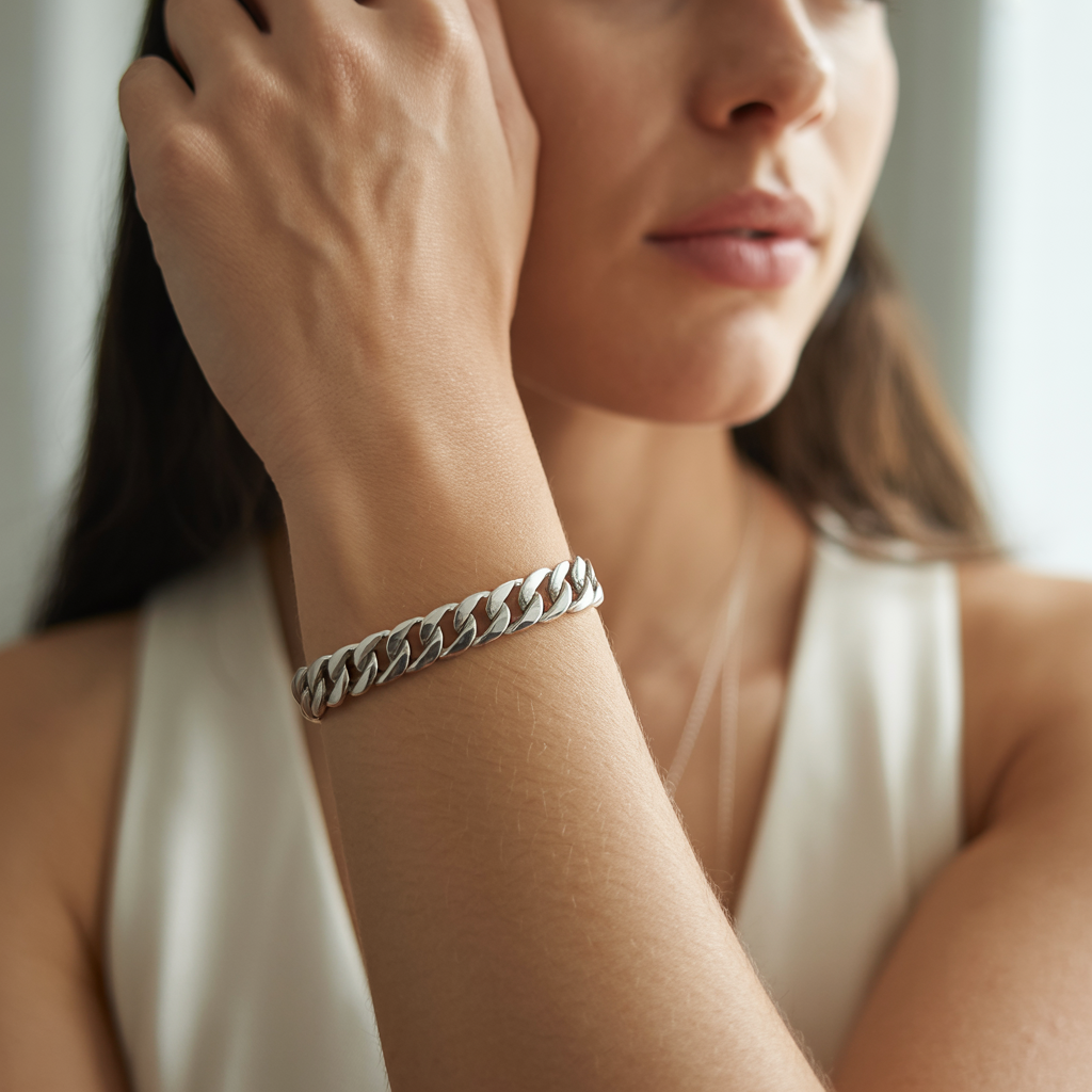 Bold Elegance Classic Cuban Link Bracelet