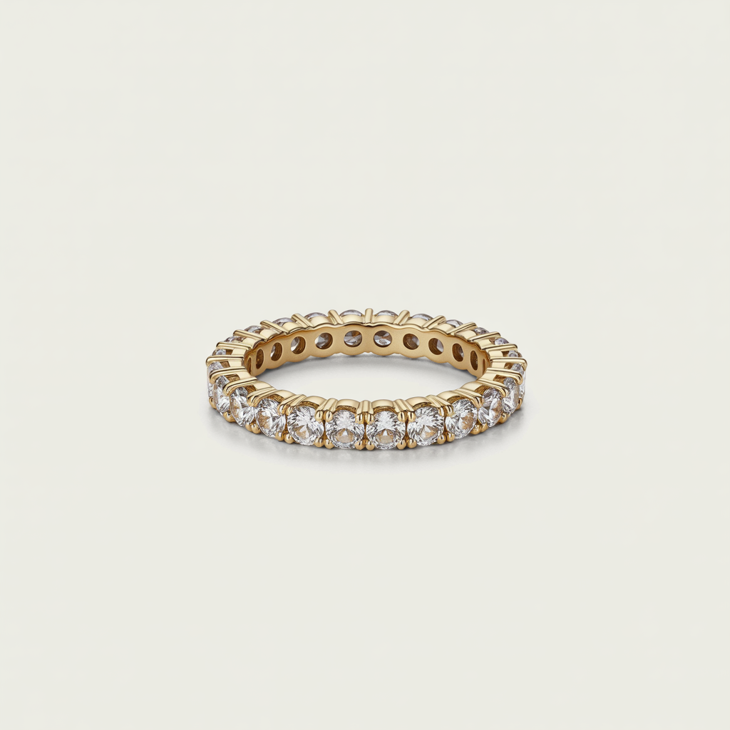 Eternal Sparkle Classic Eternity Band Ring
