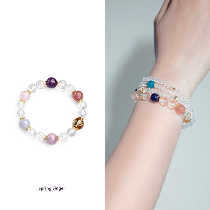 Handmade Amethyst Ankang Bracelet Limited Edition