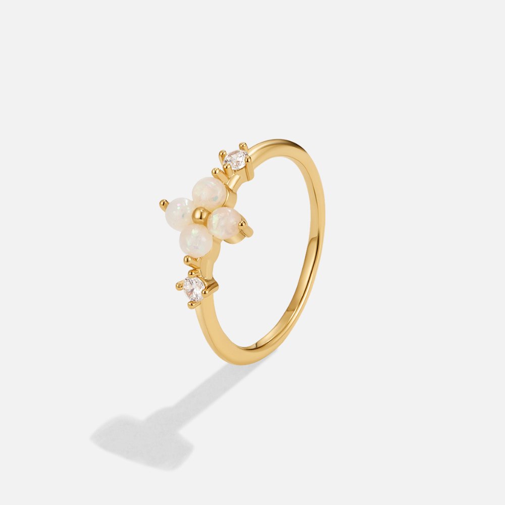 Flower Opal Ring