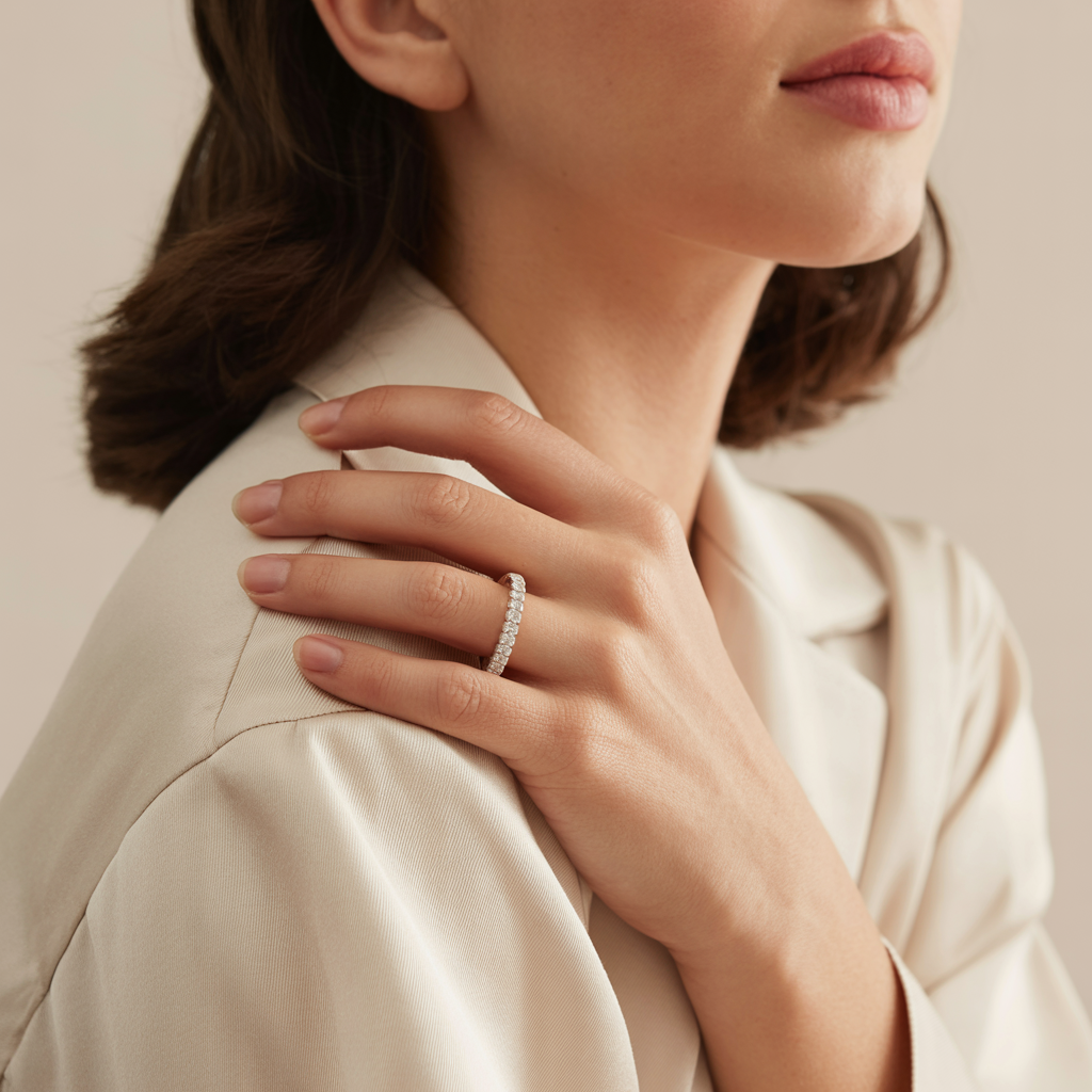 Eternal Sparkle Classic Eternity Band Ring