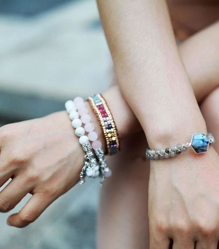 Natural Amazonite Tree Of Life Bead Bracelet™