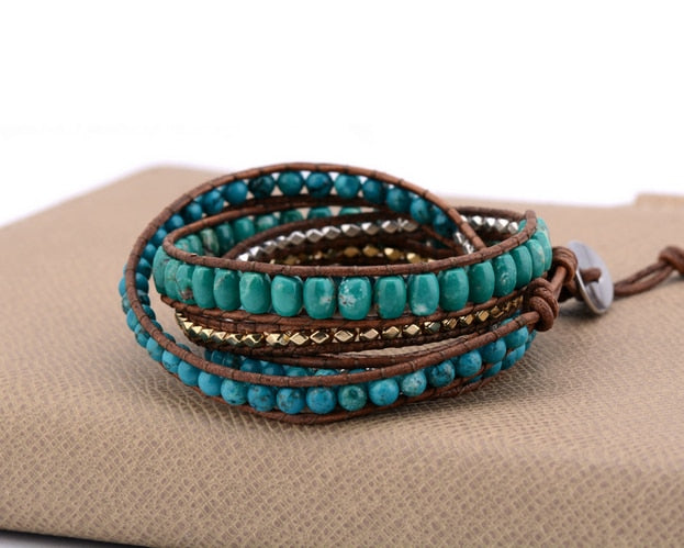 Vintage Turquoise Statement Bracelet