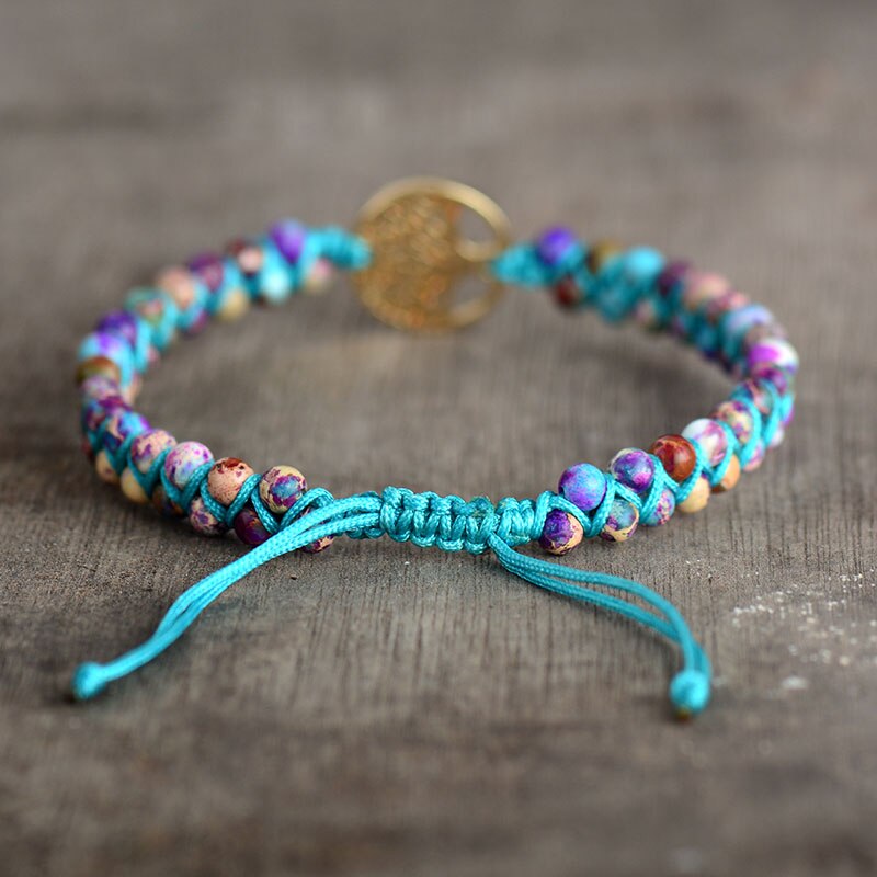 Tree of Life Imperial Jasper Bracelet