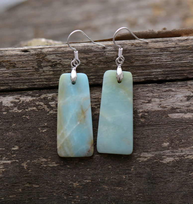 Amazonite Dangle Earrings