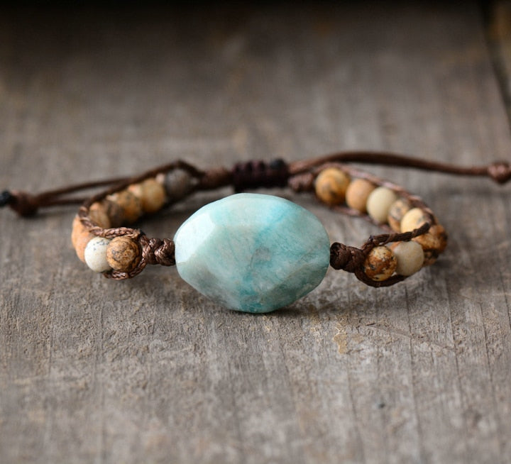 Amazonite Beaded Bracelet