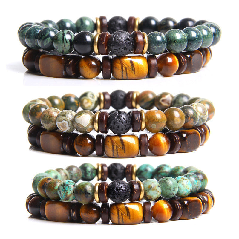 Natural Tiger Eye Bracelet For Men