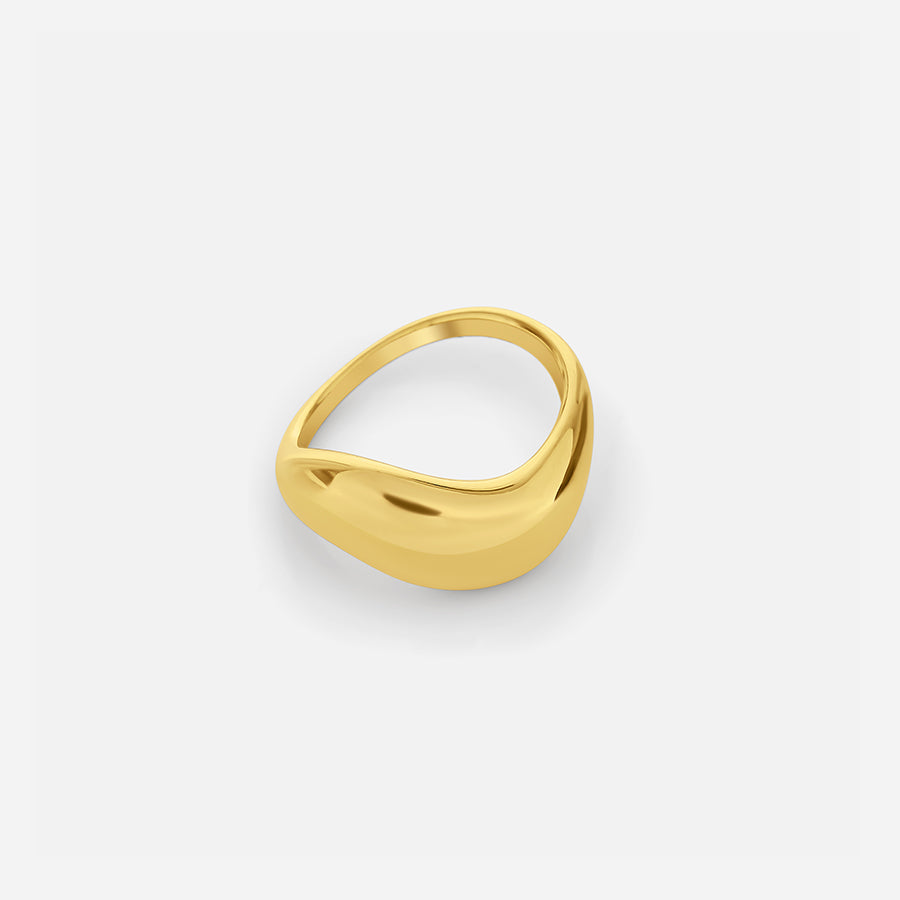 SCULPT RING - GOLD