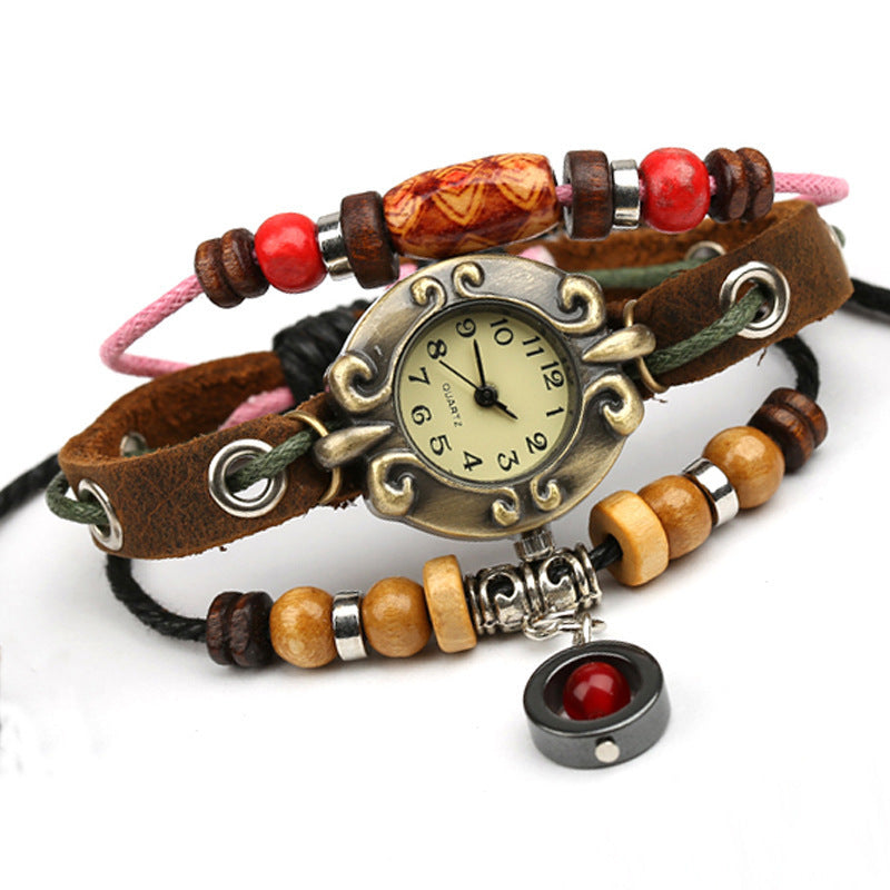 Tiger Eye Bracelet Watch For Men Protection
