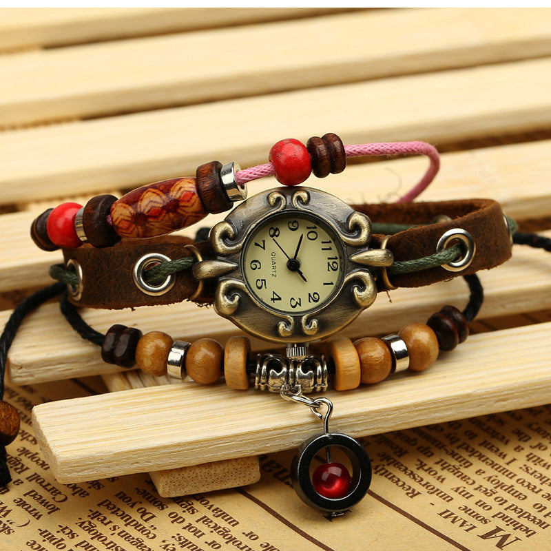 Tiger Eye Bracelet Watch For Men Protection