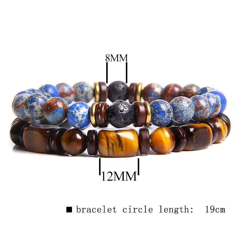 Natural Tiger Eye Bracelet For Men