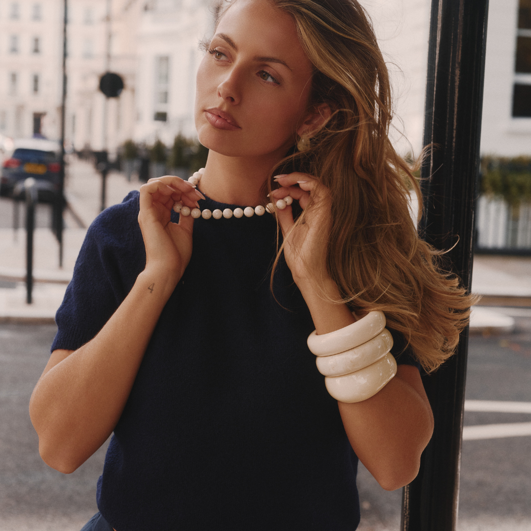 SAND BEADED NECKLACE