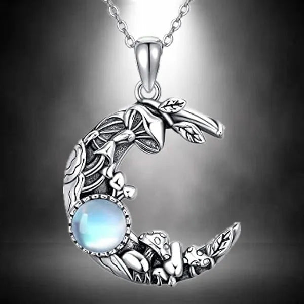 Bohemian Moon Pendant For Men And Women Alloy Necklace