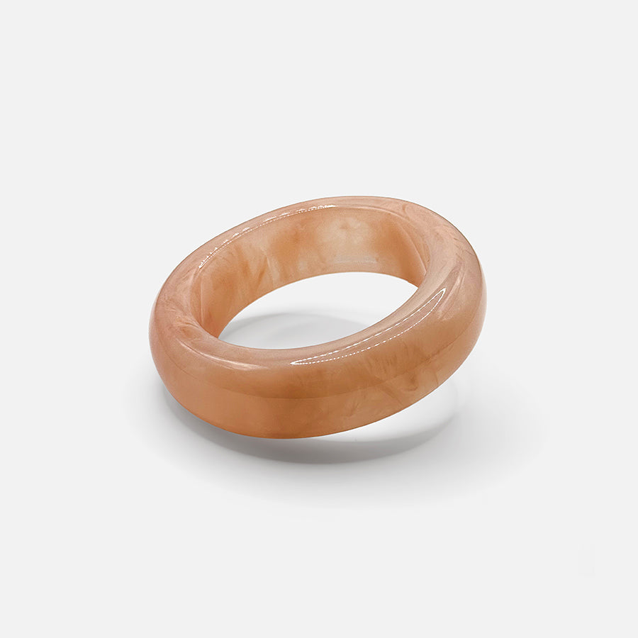 PEACH ROUNDED BANGLE