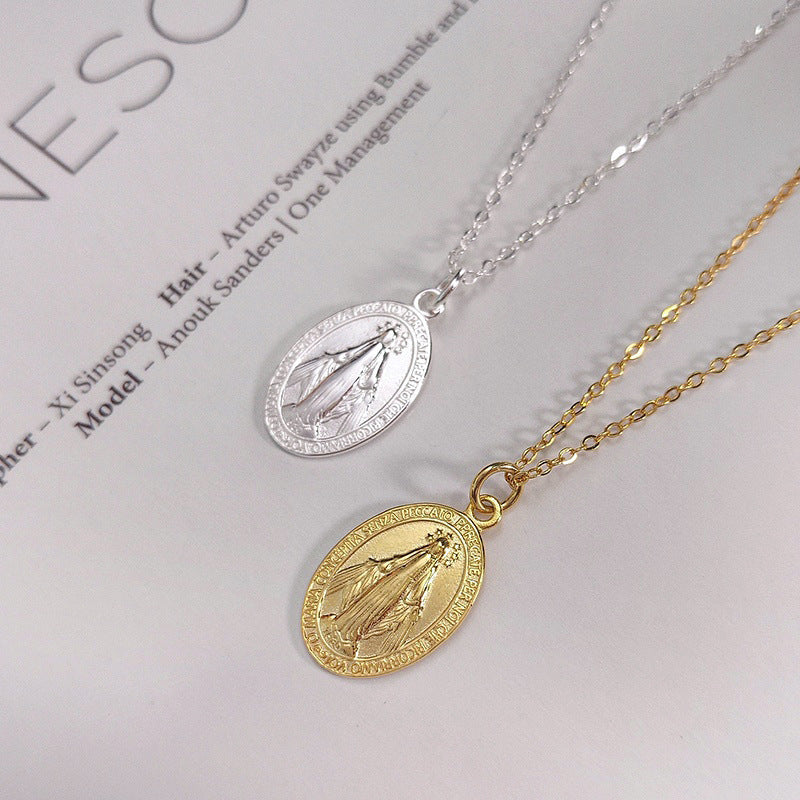 Natural Onyx Cameo Necklace For Women