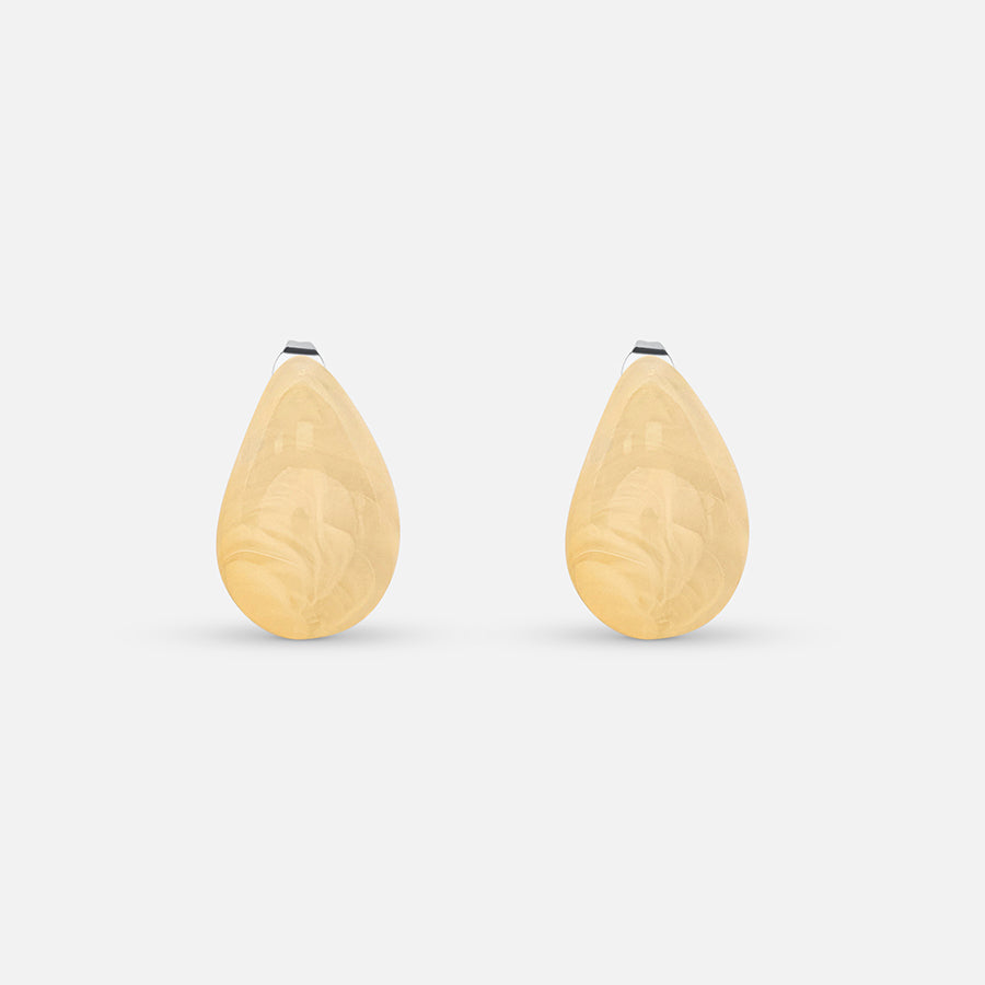 ALMOND TEAR DROP EARRINGS