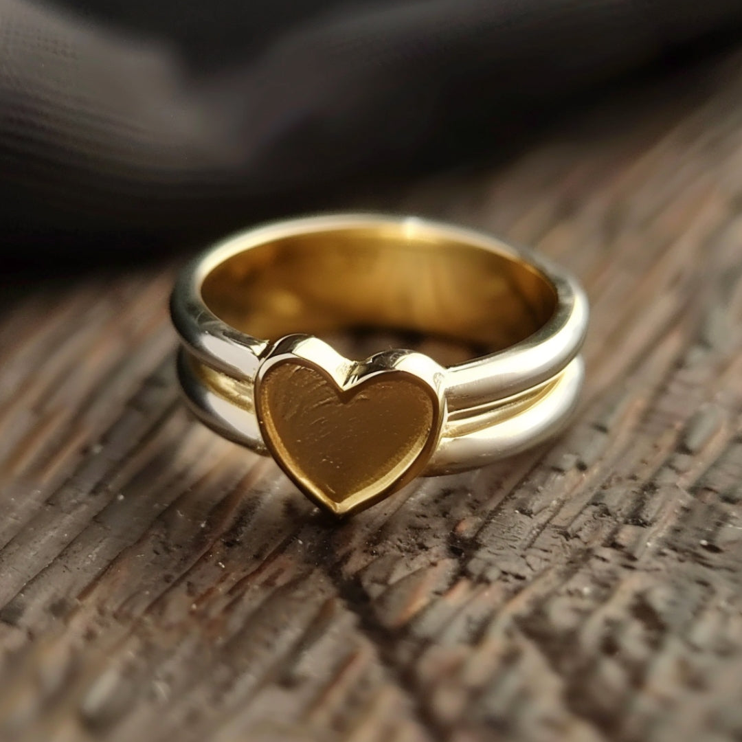 Amor full heart Ring