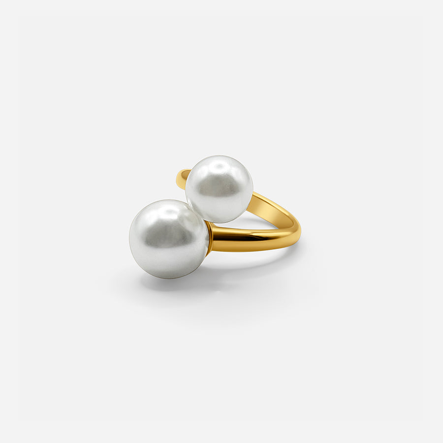 WRAP PEARL RING