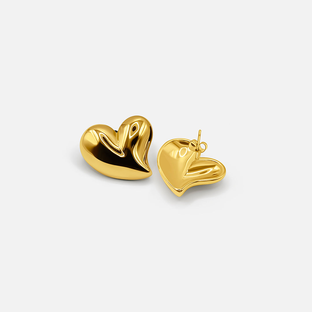 Lover Earrings - Gold