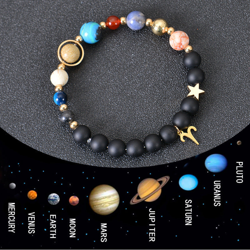 Frosted Stone Beaded Constellation Elite Bracelets