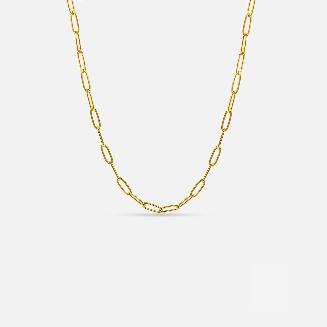 PAPER CLIP NECKLACE 40CM