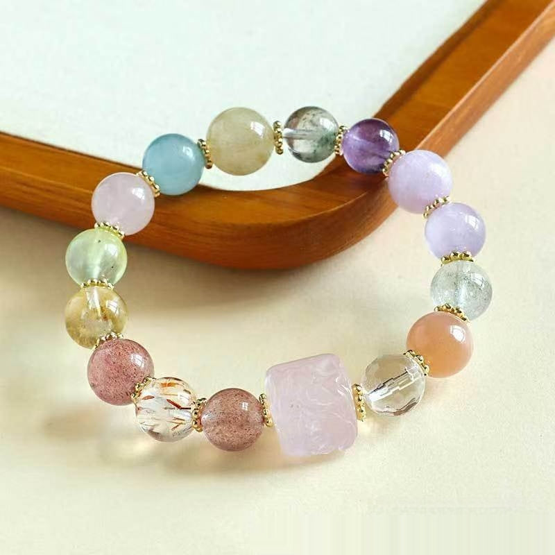 Handcrafted Amethyst Fox Protection Bracelet For Women