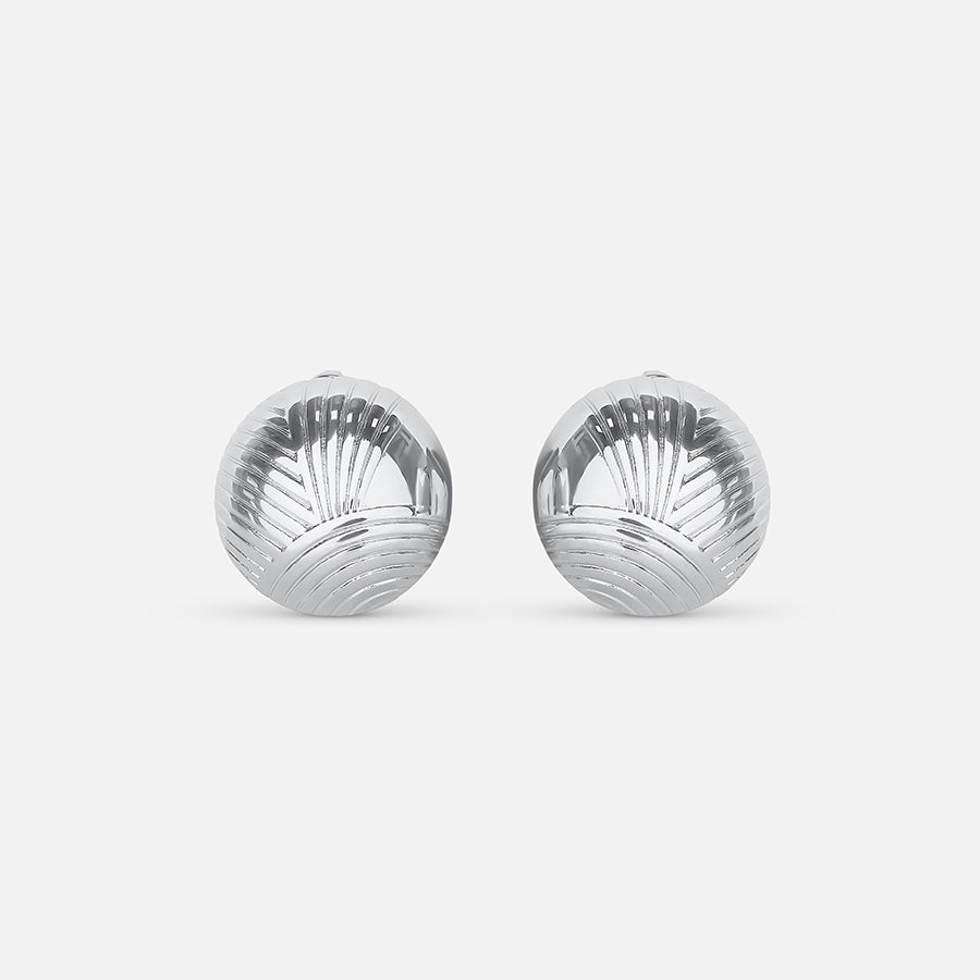 CIRCLE EARRING SILVER