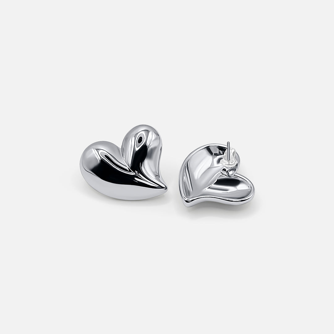 Lover Earrings - Silver
