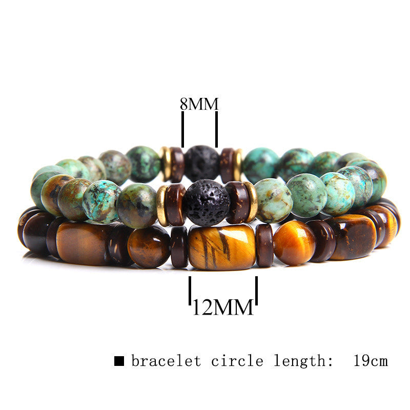Natural Tiger Eye Bracelet For Men