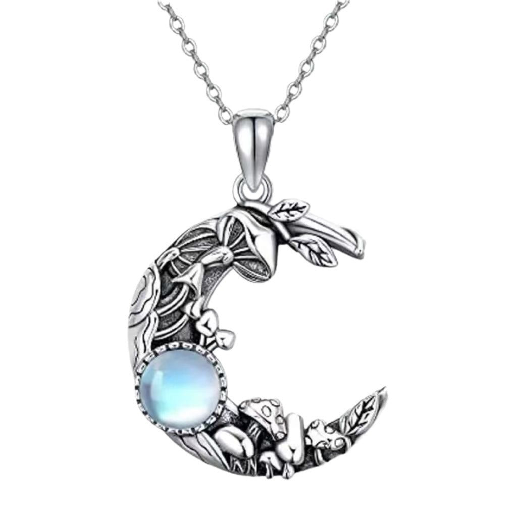 Bohemian Moon Pendant For Men And Women Alloy Necklace