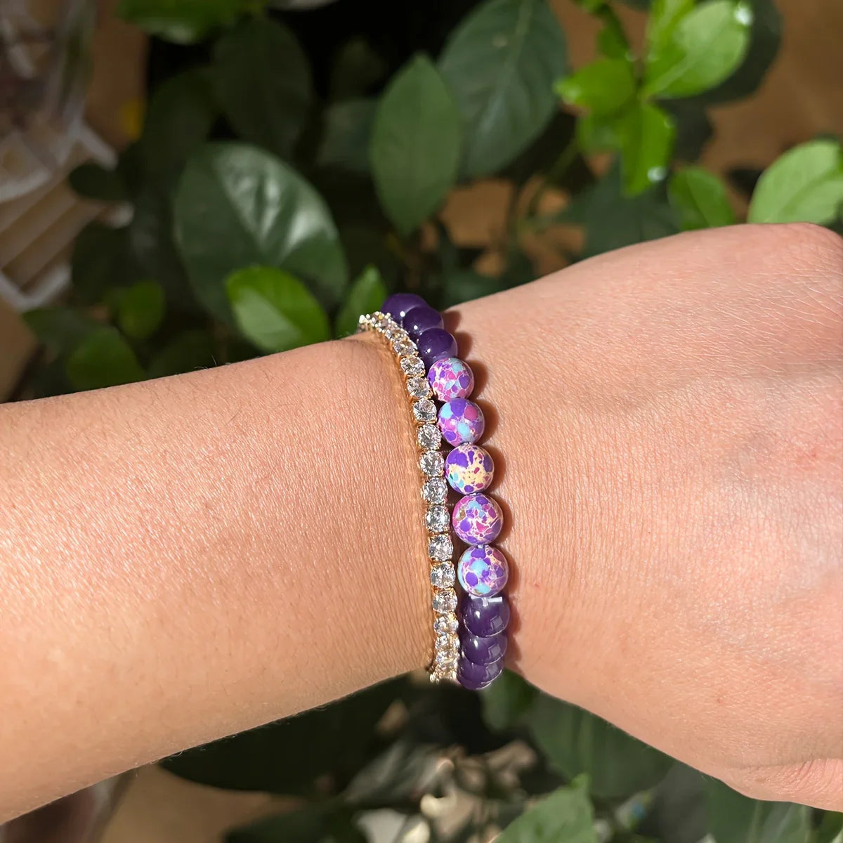 Serenity Jasper Stone Bracelet Unisex Insomnia Jewelry