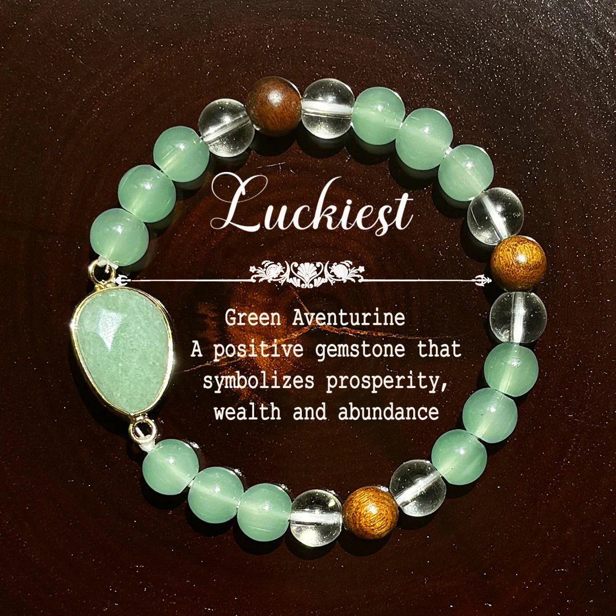 Green Aventurine And Tiger Eye Bracelet Unisex Prosperity
