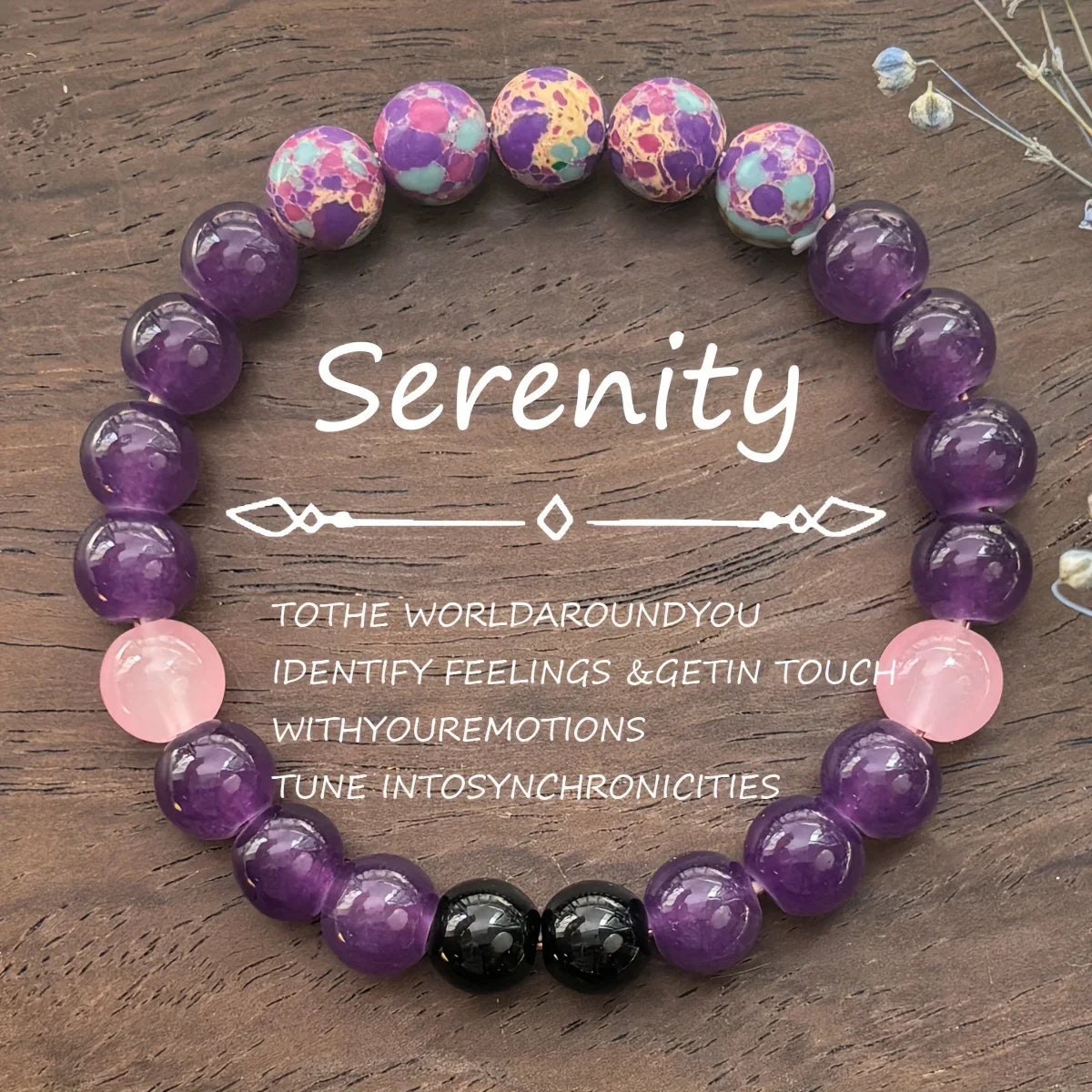 Serenity Jasper Stone Bracelet Unisex Insomnia Jewelry