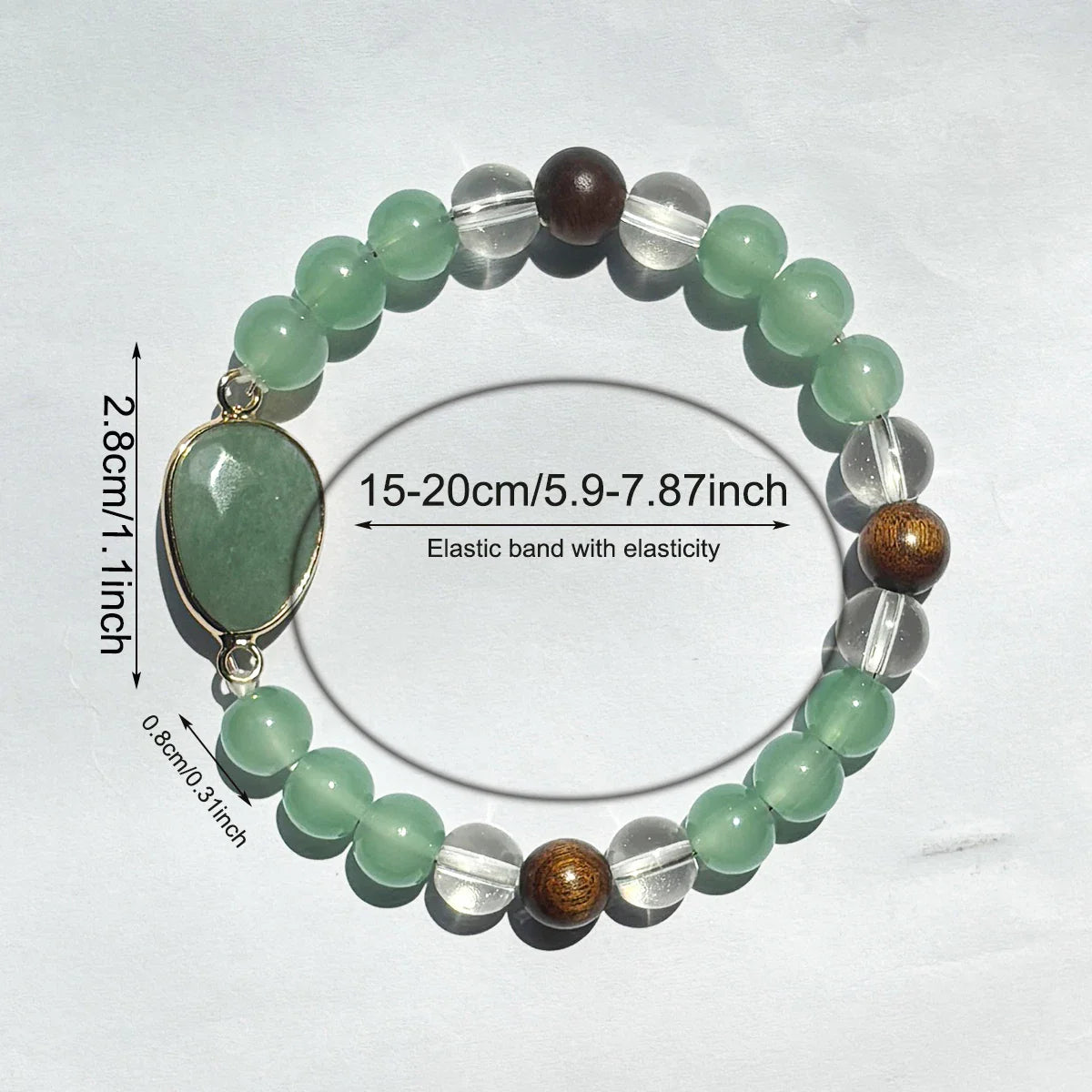 Green Aventurine And Tiger Eye Bracelet Unisex Prosperity