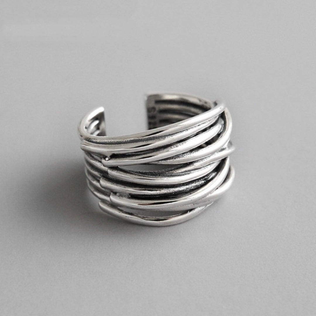 Adjustable Layered Ring
