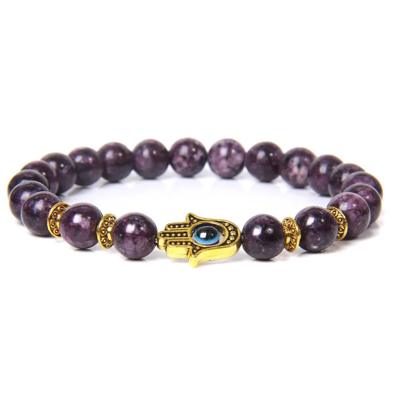 Natural Agate Protection Bracelet Unisex