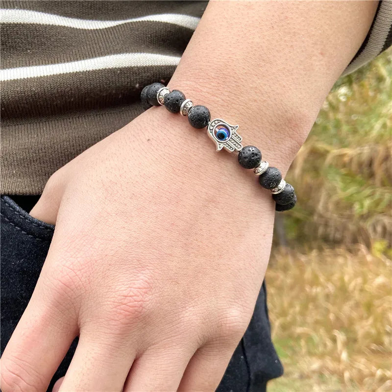 Natural Agate Protection Bracelet Unisex