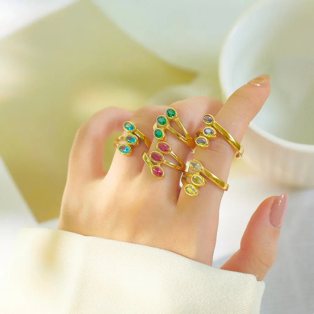 Luxury Cubic Zirconia  Ring