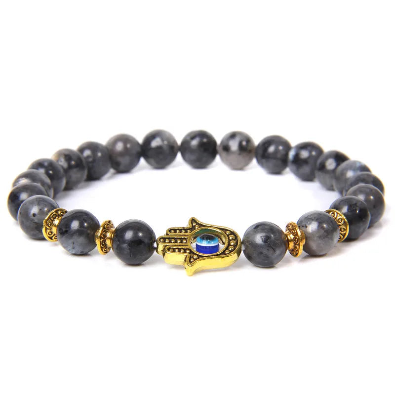 Natural Agate Protection Bracelet Unisex