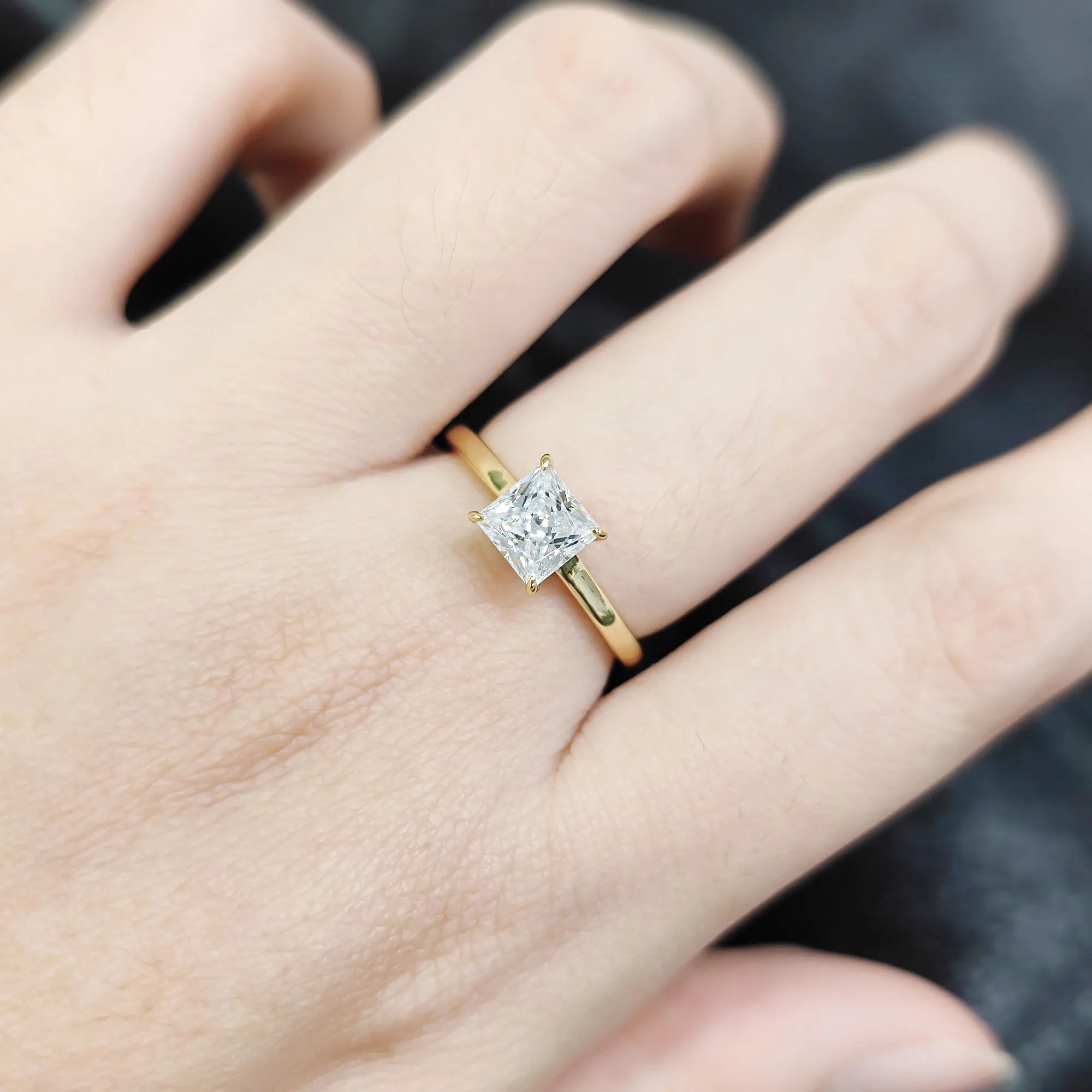 Princess Cut Diamond Ring