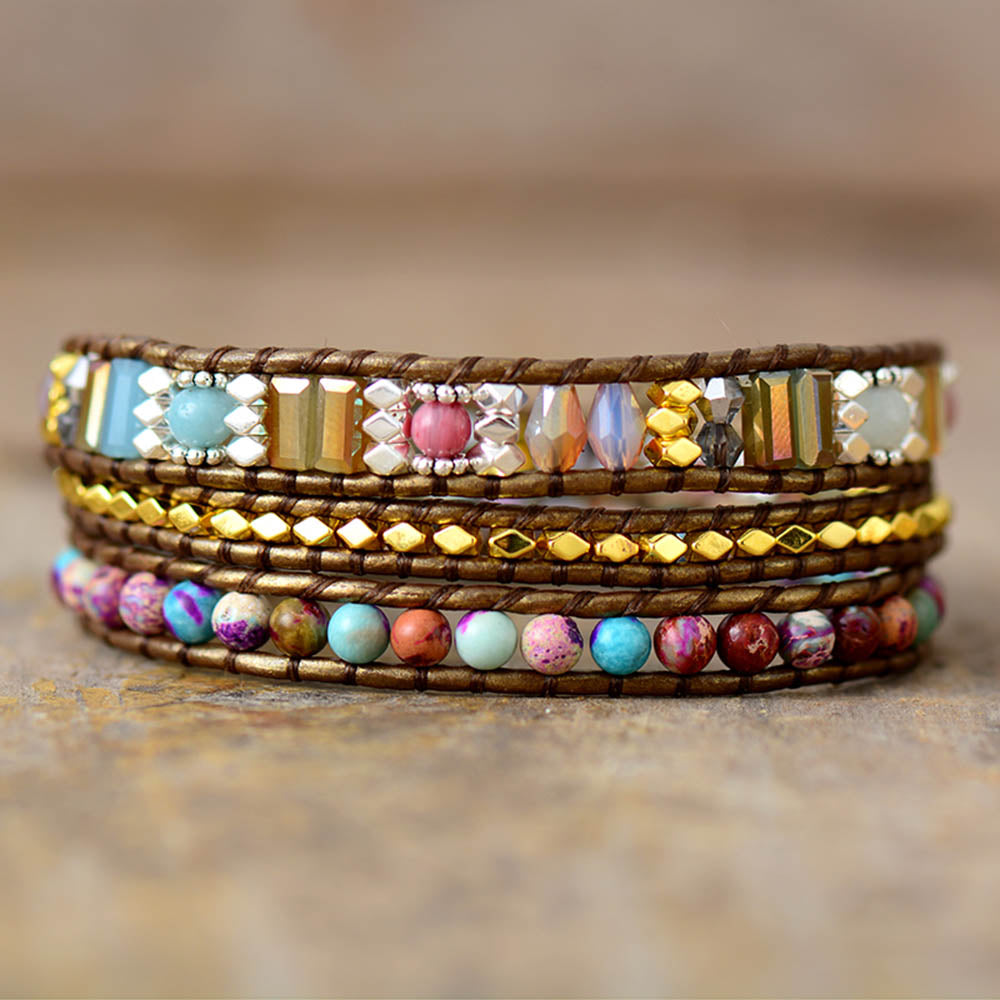 Trinity Wrap Bracelet