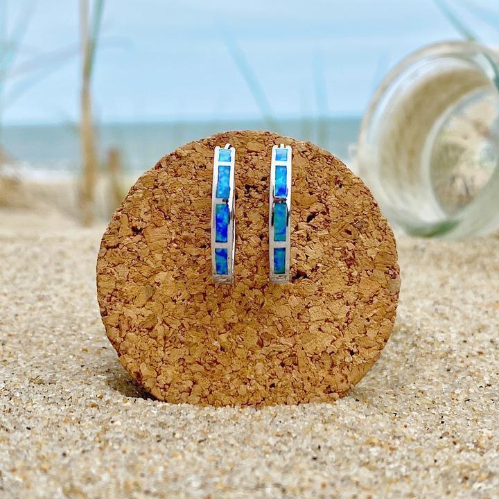 Luxury Silver and Opal Ocean Inspired