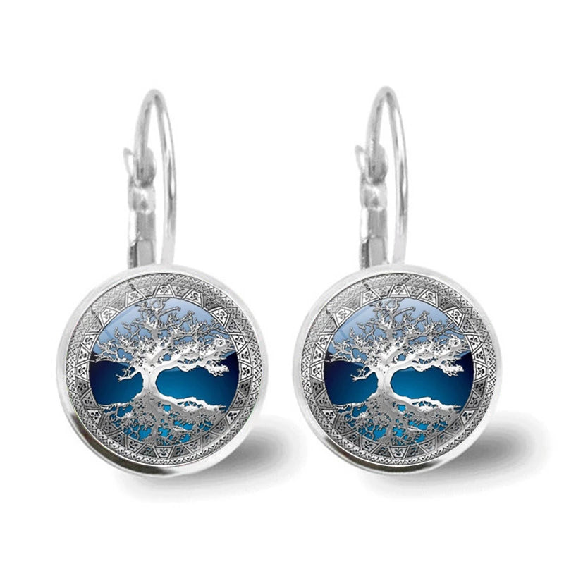 Harmony - Silver Tree Earrings