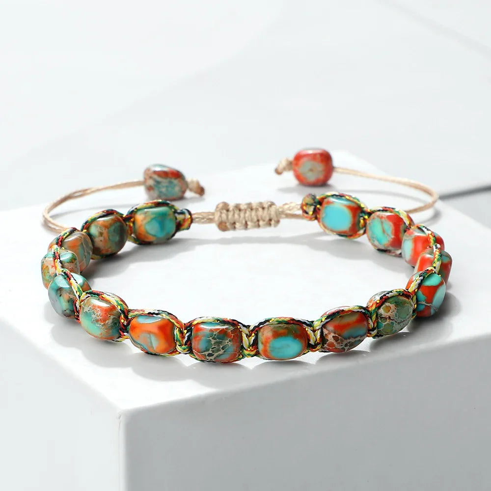 Bohemian Imperial Stone Beaded Bracelet Limited
