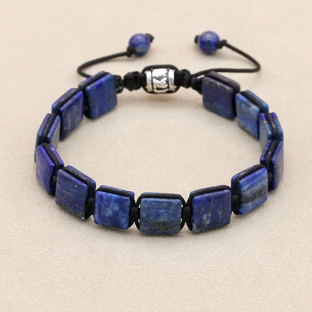 Natural Lapis Lazuli Bracelet Unisex