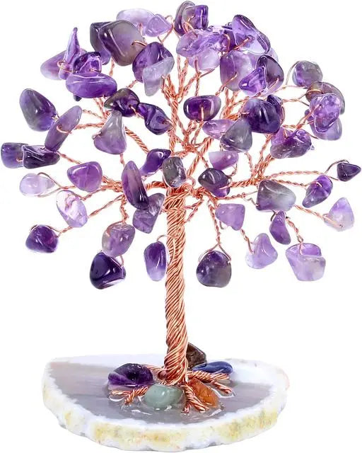 Natural Handcrafted Crystal Money Tree