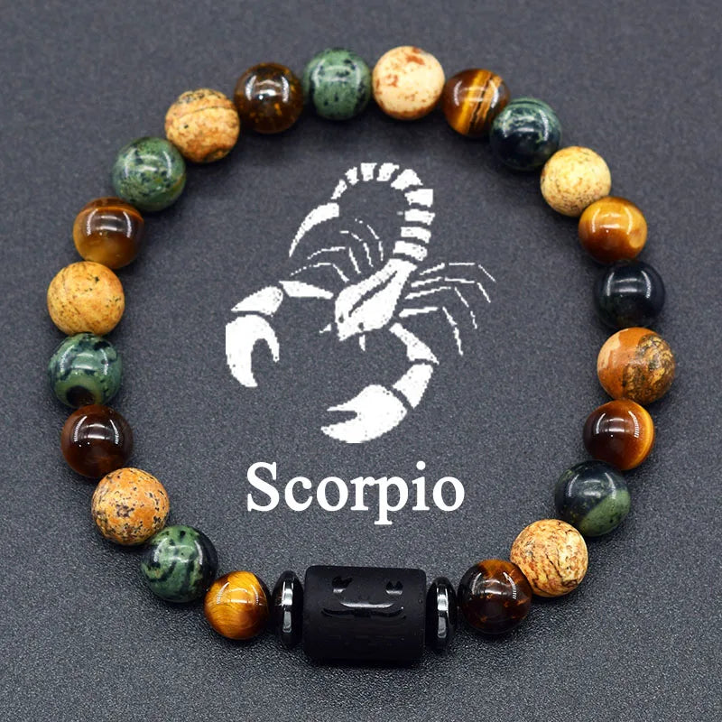 Elite Tiger Eye Protection Bracelet 12 Zodiacs For Women