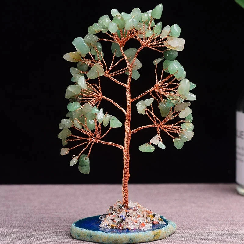 Natural Handcrafted Crystal Money Tree
