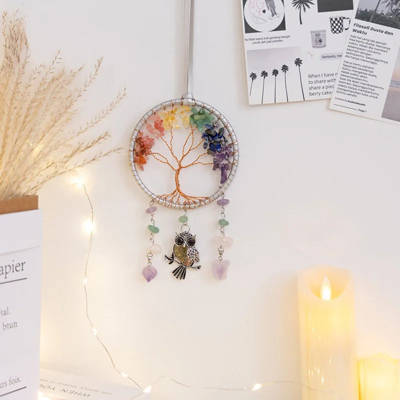 Amethyst Tree of Life Suncatcher